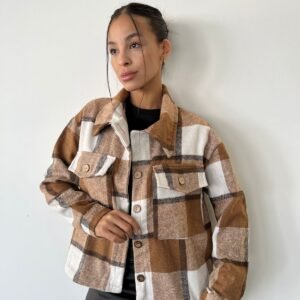 camisaco cuadrille leñadora abrigado premium