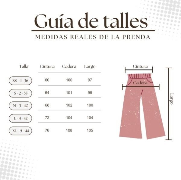 pantalón mujer palazzo lino elastizado amplio moda dama