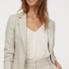 Saco Mujer Blazer Sastrero De Vestir Elastizado
