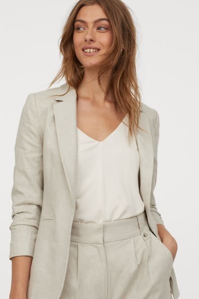Saco Mujer Blazer Sastrero De Vestir Elastizado