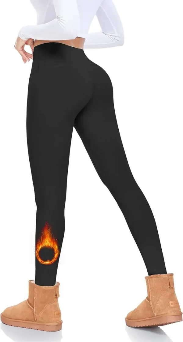 Calzas Termicas Con Tiro Alto Frizadas Leggings Mujer Calzas Termicas Con Tiro Alto Frizadas Leggings Mujer