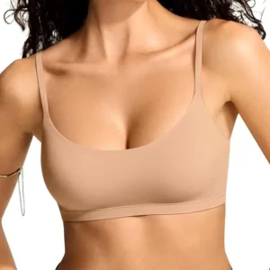 Corpiño Mujer Broche Top Sin Aro Sin Costura Cómodo.