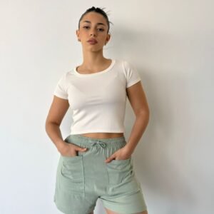 Short Lino Con Spandex