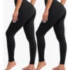 Pack X 2 Leggings Lycra Calce Perfecto Con Faja Alta