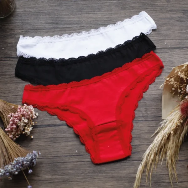 Vedetinas Algodón Y Lycra, Pack 3 Unidades