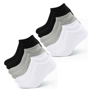 Pack X 6 Medias Soquetes Dama Lisos Surtidos