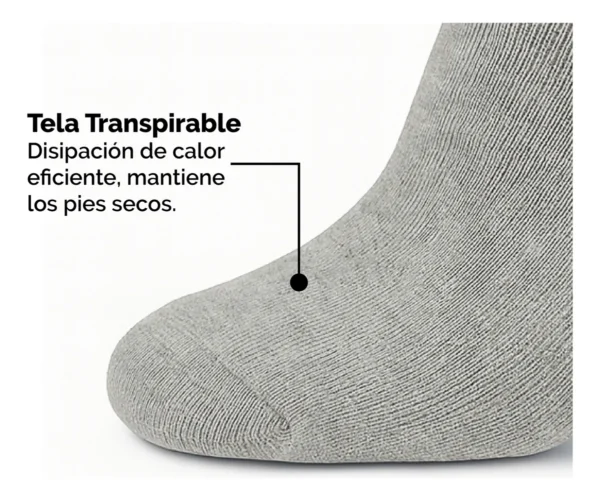 Pack X 6 Medias Soquetes Dama Lisos Surtidos