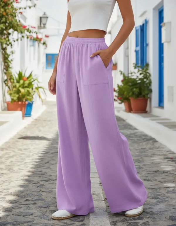 Pantalón Palazzo de Lino