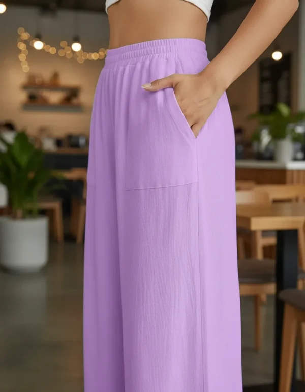 Pantalón Palazzo de Lino