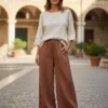 Pantalón Palazzo de Lino