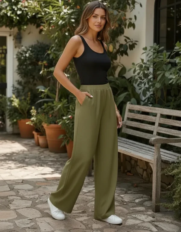 Pantalón Palazzo de Lino