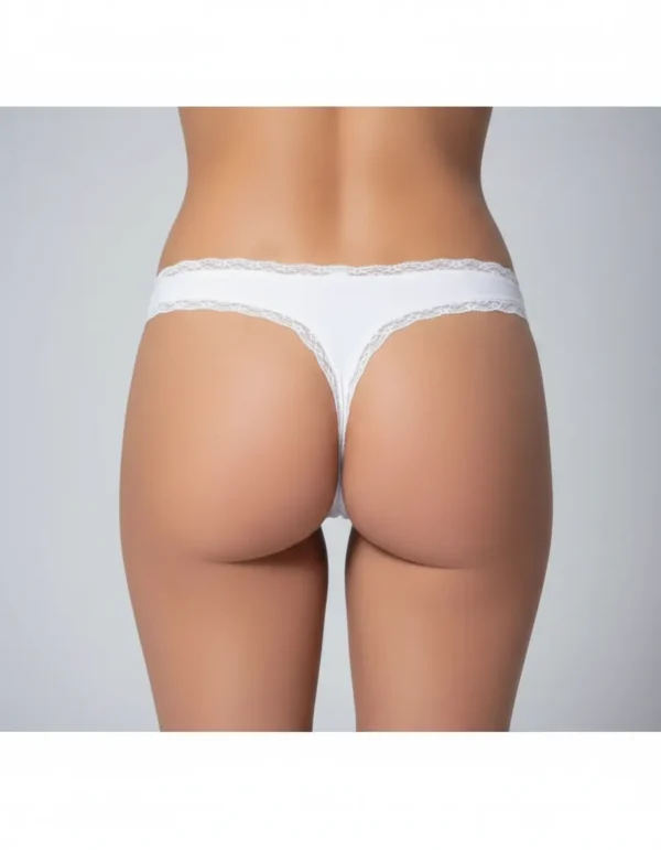 Colaless X Docena Algodon Y Lycra C/ Puntilla Lisa Excelente