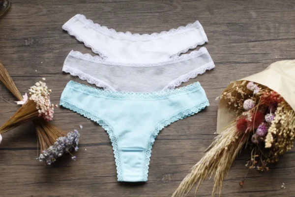 Colaless X Docena Algodon Y Lycra C/ Puntilla Lisa Excelente