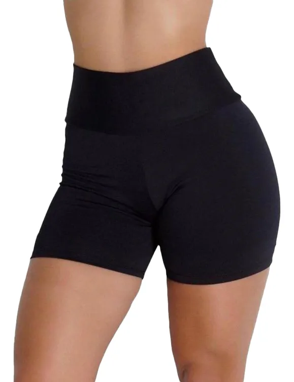 Calza Corta Faja Short Mujer Deportiva Buen Calce Algodon