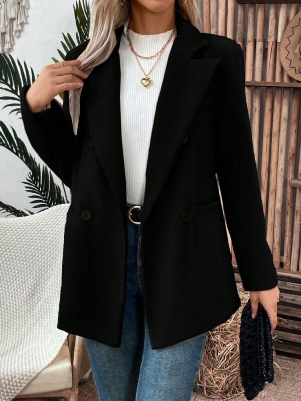 Saco Mujer Blazer Sastrero De Vestir Elastizado