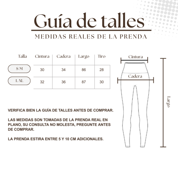 Calza Mujer Push Up Sport