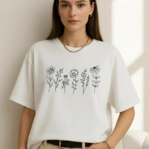 D_NQ_NP_2X_771895-MLA96863531875_102025-F Remera Algodón Flores