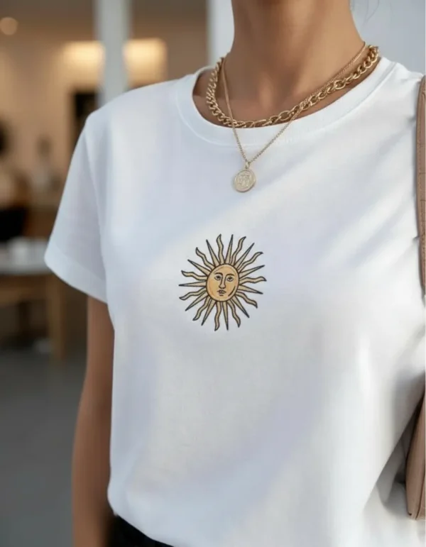 Remera de Algodón Sol Argentino