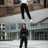 Jogging Jogger Pantalon Algodon Frizado - foto 9