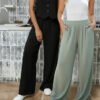 Pantalón Palazzo Lino Elastizado Pack X2 - foto 10