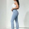 Jeans Oxford Elastizado Tiro Alto - foto 3