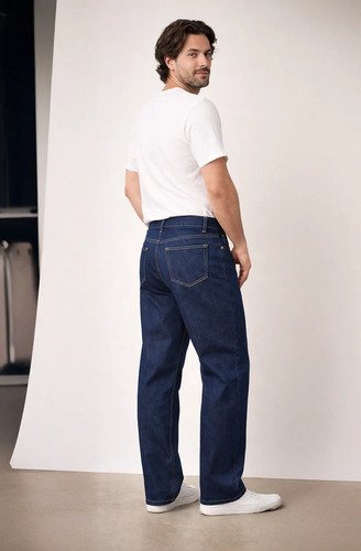 Pantalon Jean Recto Clasico Hombre Pantalon Jean Recto Clasico Hombre - foto 4