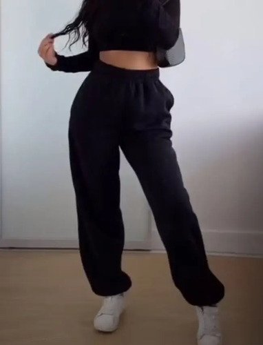 Jogging Jogger Pantalon Algodon Frizado - foto 3