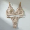 Conjunto Bralette Encaje Con Colaless Regulable - foto 2