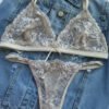 Conjunto Bralette Encaje Con Colaless Regulable - foto 10