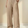 Pantalón Palazzo Lino Elastizado Pack X2 - foto 2