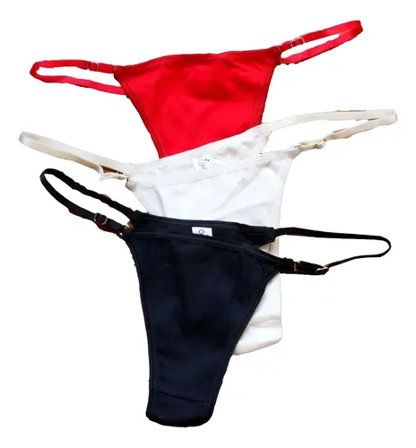Bombachas Colaless Adultos Algodón Lycra Pack 12