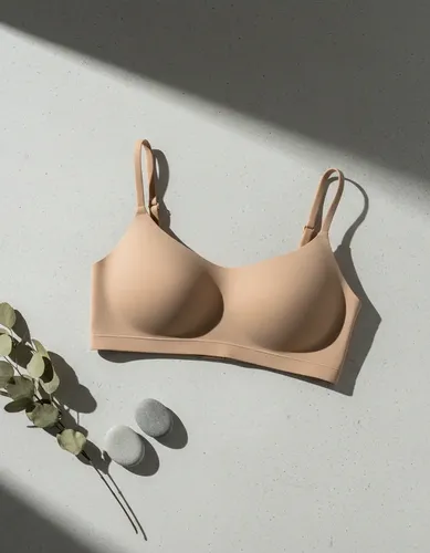 Corpiño Mujer Broche Top Sin Aro Sin Costura Cómodo.