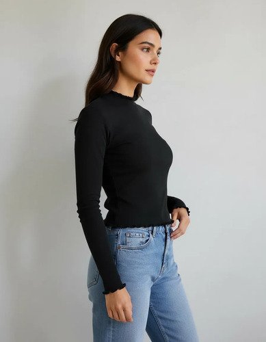 Media Polera Darlon Manga Larga