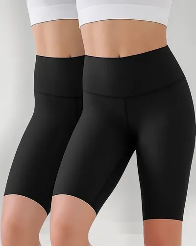 Pack X 2 Calzas Bikers Calce Perfecto Pack X 2 Calzas Bikers Calce Perfecto