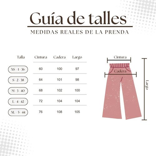 Pantalón Palazzo Lino Elastizado Pack X2 - foto 5